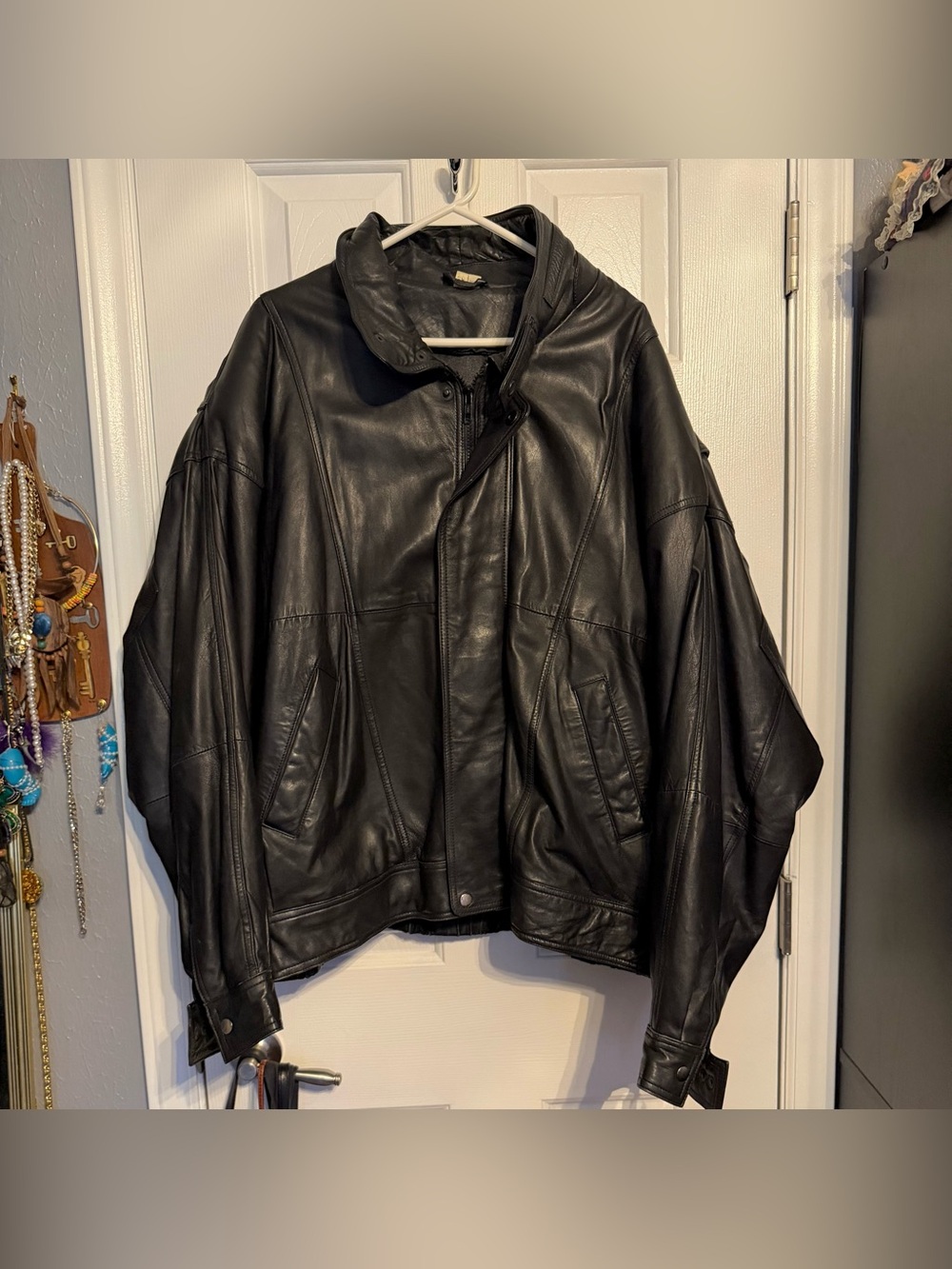 100% Genuine Leather Jacket Made in India Mens 3XL